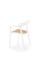 Zahradní židle K530 bílá