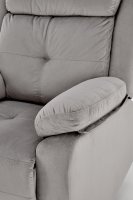 Relaxační křeslo LORIS šedá