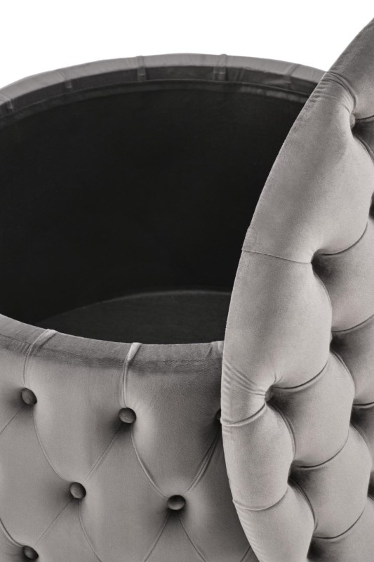 Taburet NUNEZ šedý