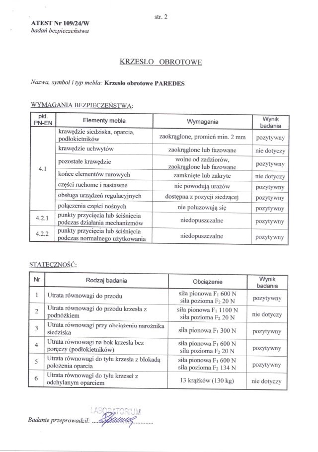 Kancelářské křeslo PAREDES