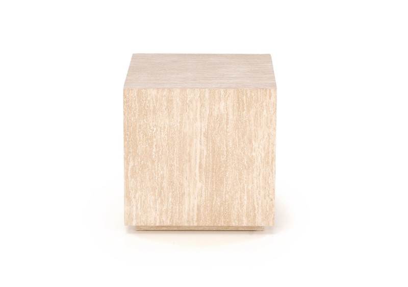 Konferenční stolek TRAVERTINO S čtvercový