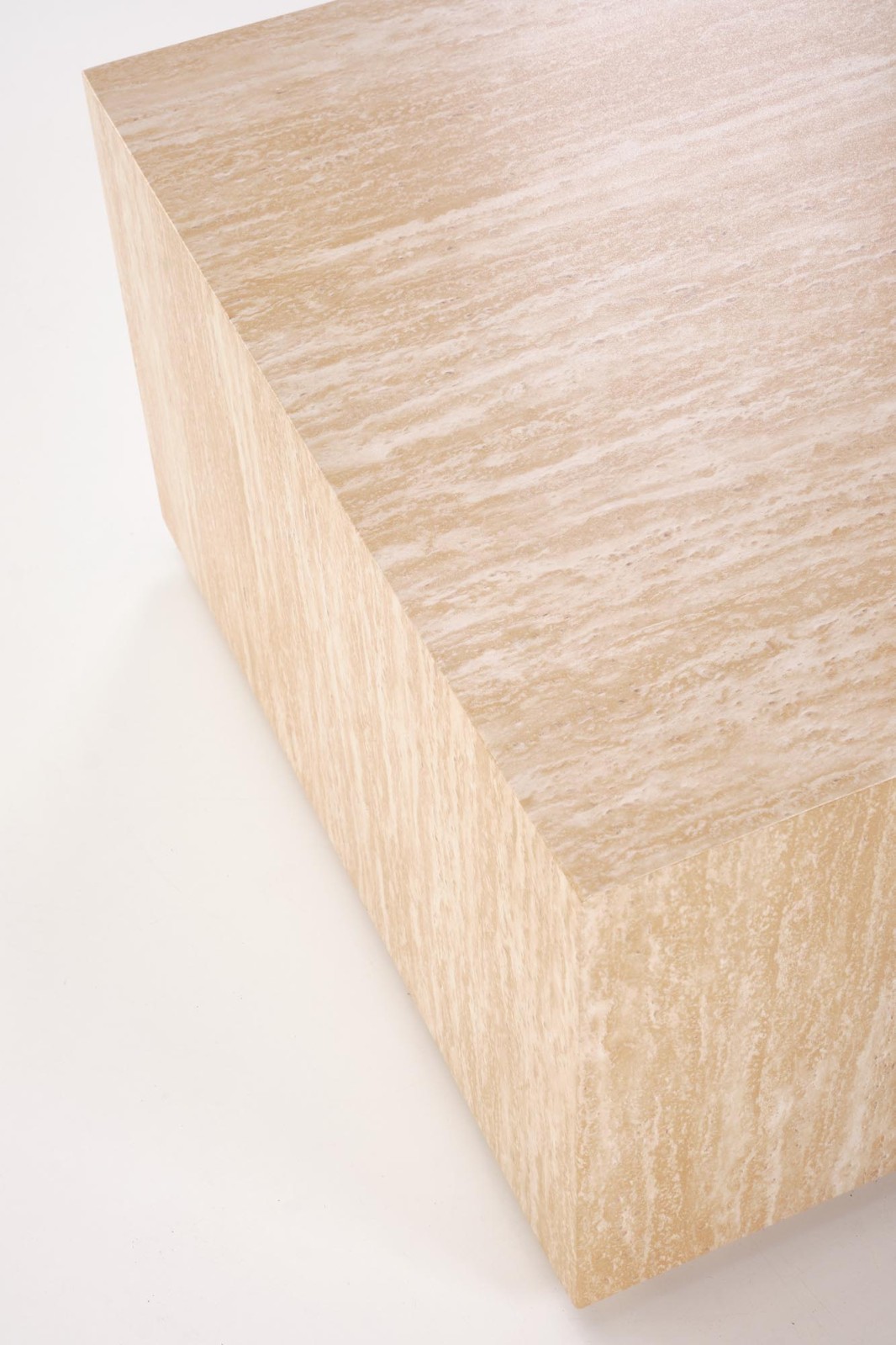 Konferenční stolek TRAVERTINO čtvercový