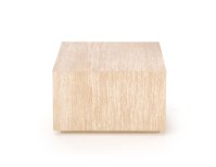 Konferenční stolek TRAVERTINO čtvercový