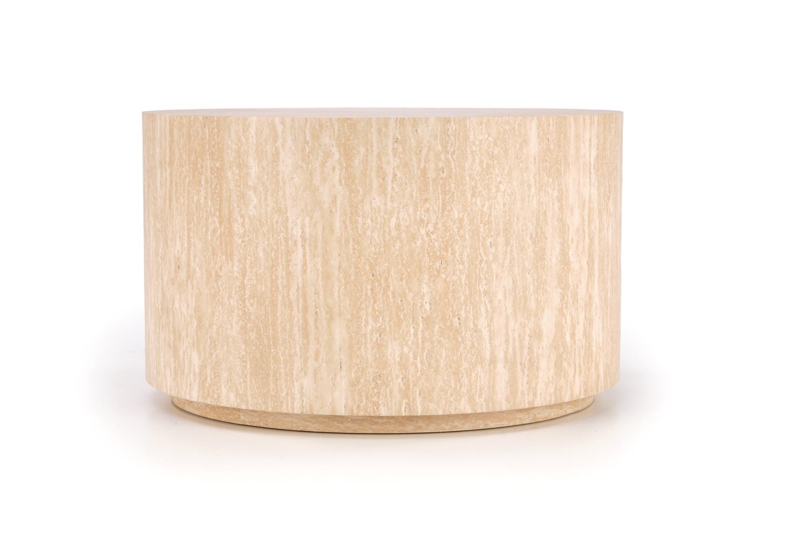 Konferenční stolek TRAVERTINO kulatý