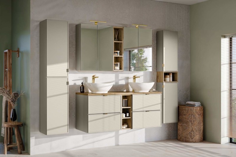 Koupelnová skříňka BELA KAŠMÍR 83-35-1D