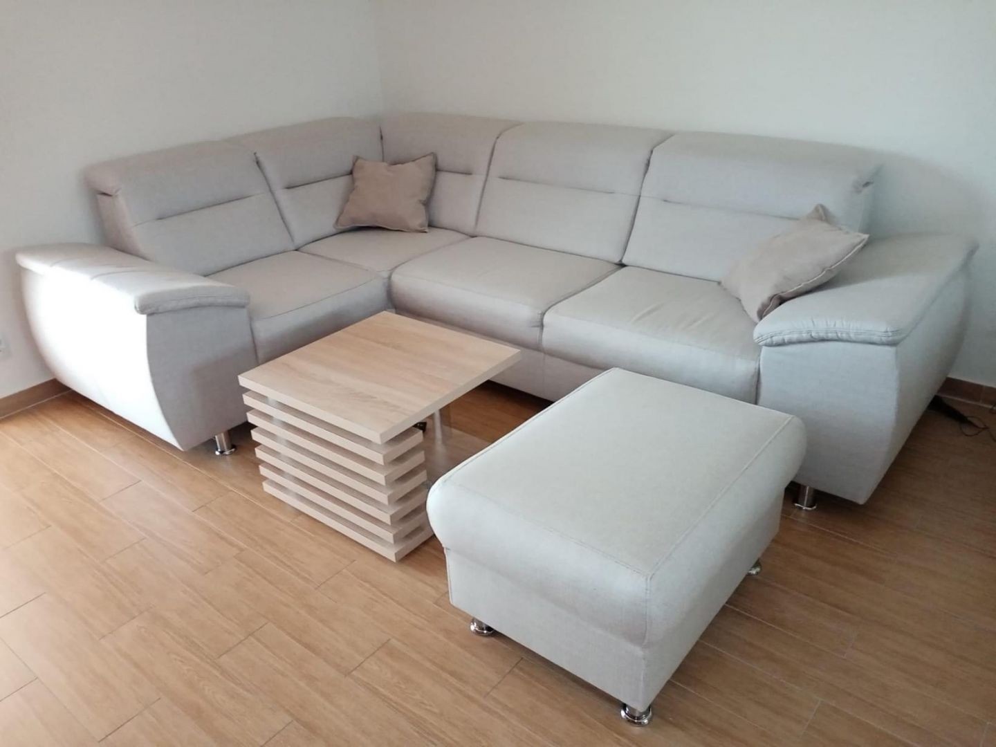 Kožená sedací souprava SCANDY 3