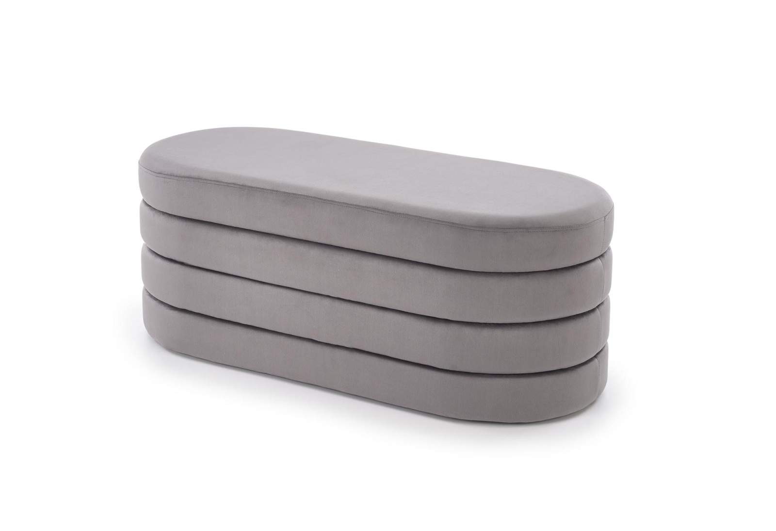 Taburet lavice CALPI šedý