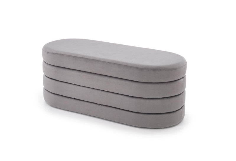 Taburet lavice CALPI šedý