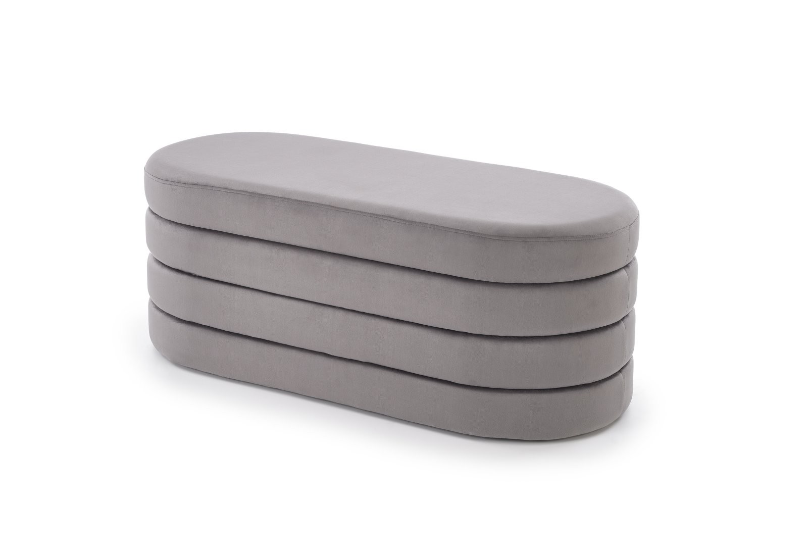 Taburet lavice CALPI šedý