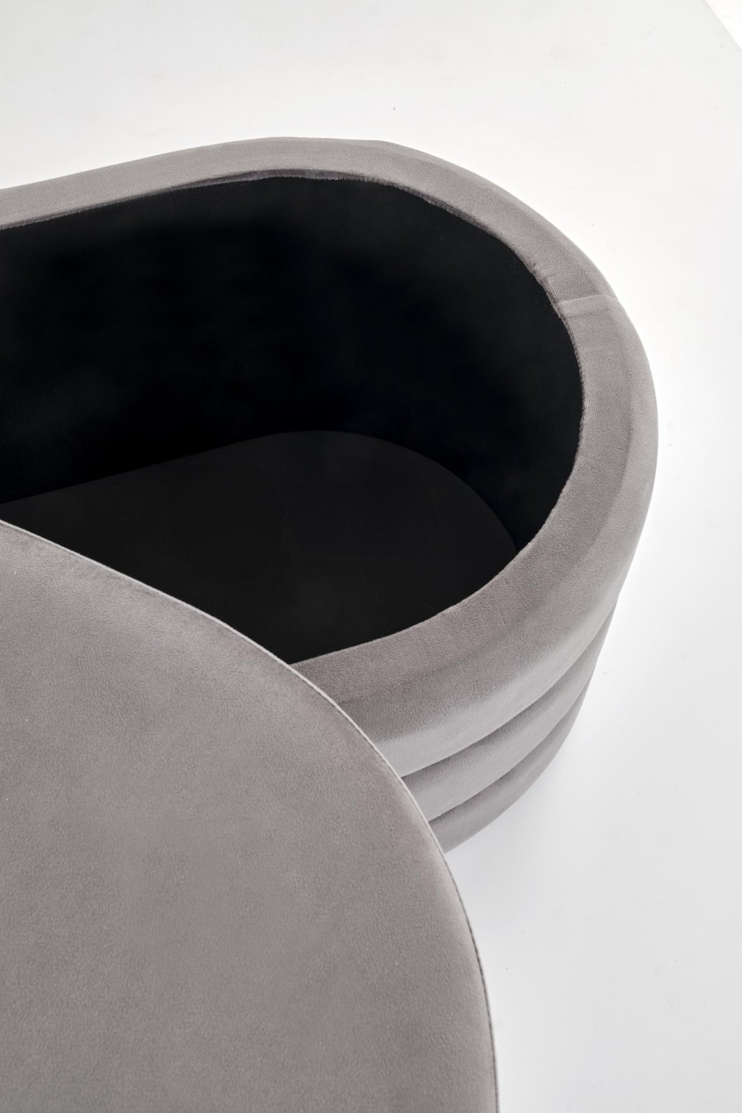 Taburet lavice CALPI šedý