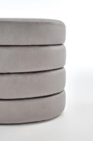 Taburet lavice CALPI šedý