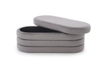 Taburet lavice CALPI šedý