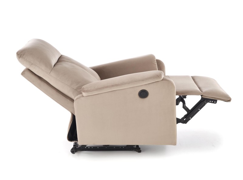 Křeslo ušák CROCUS béžové