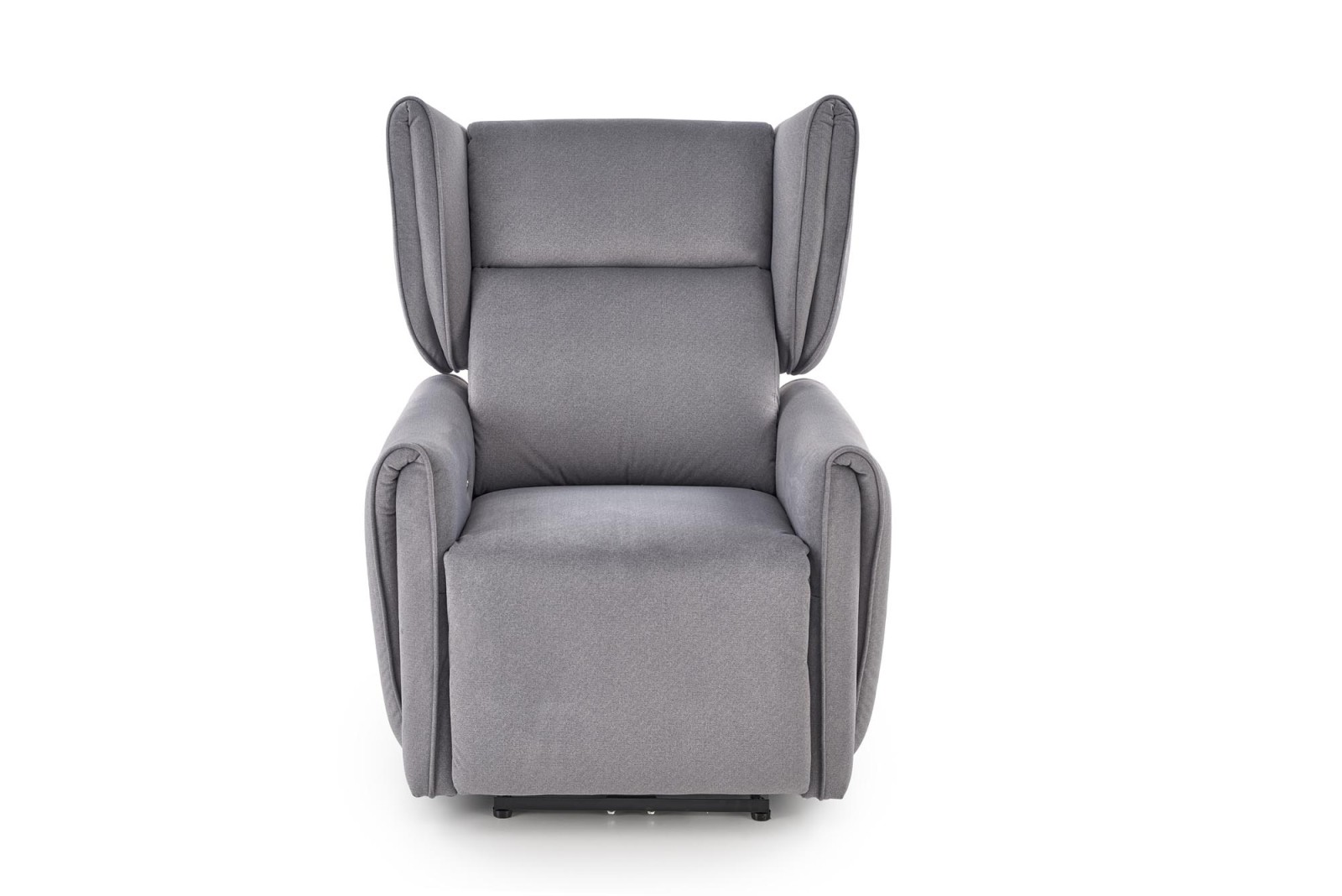 Křeslo ušák GELATO šedé