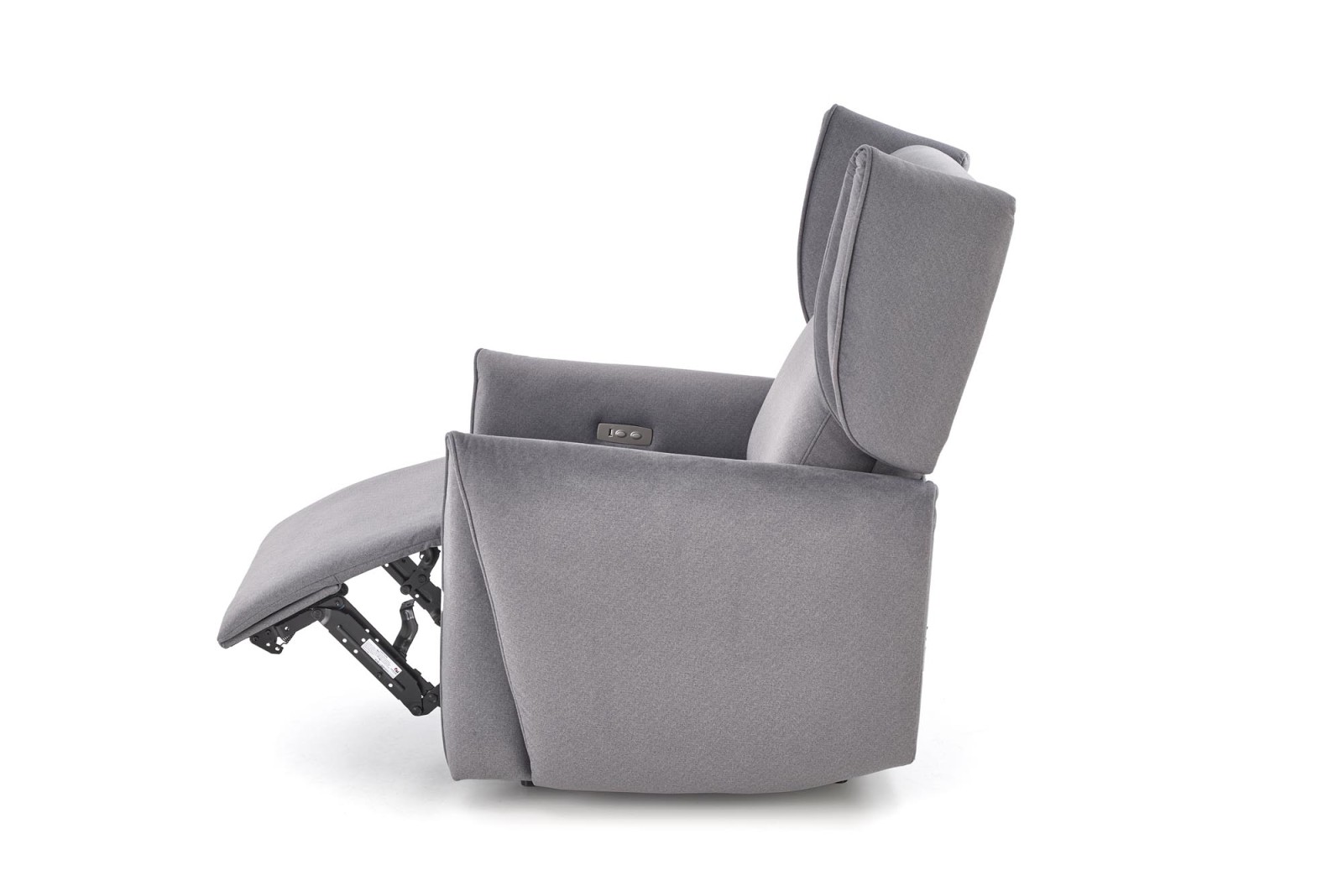 Křeslo ušák GELATO šedé