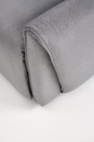 Křeslo ušák GELATO šedé