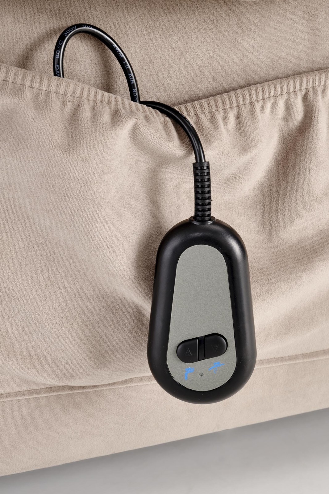 Křeslo ušák HORTON béžové