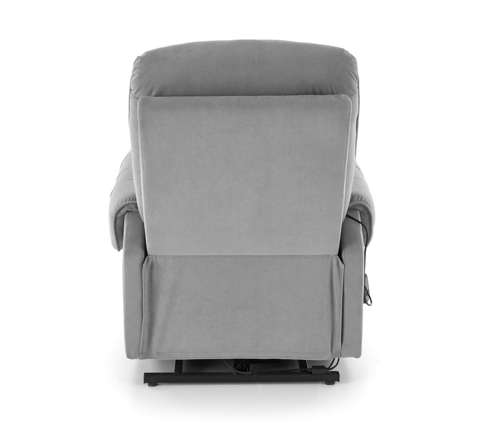 Křeslo ušák HORTON šedé