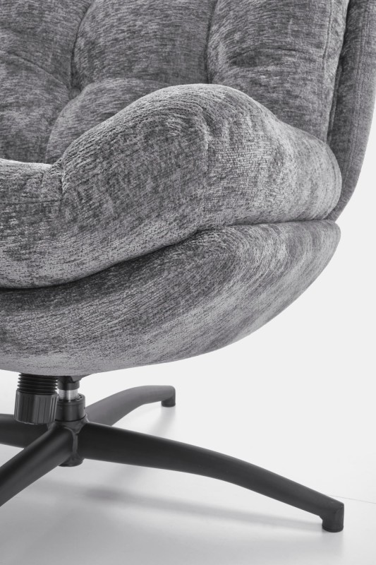 Křeslo PESTO šedá