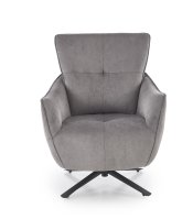 Křeslo SCAMPI šedé