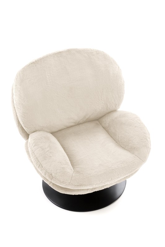 Křeslo SHELL krémová