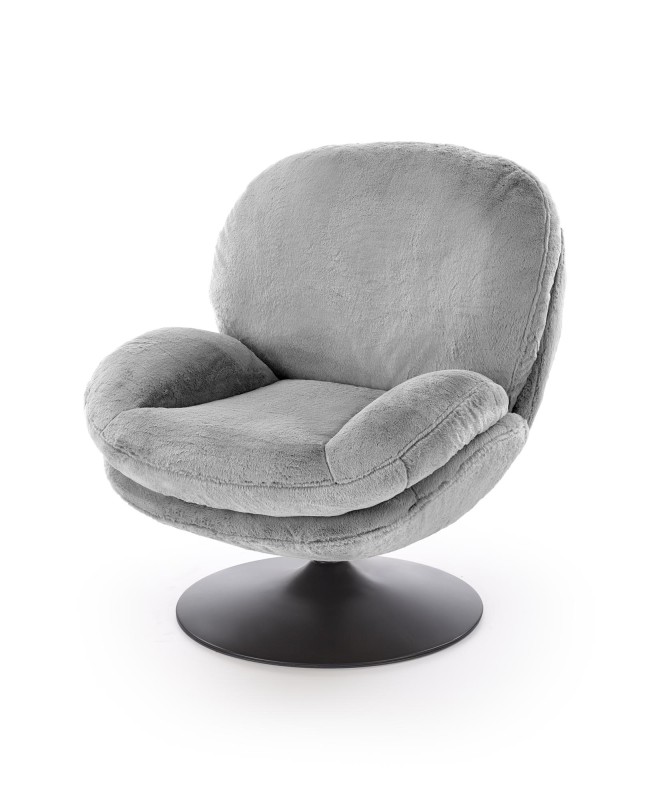 Křeslo SHELL šedá