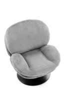 Křeslo SHELL šedá