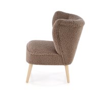 Křeslo MOCCA tmavě hnědé