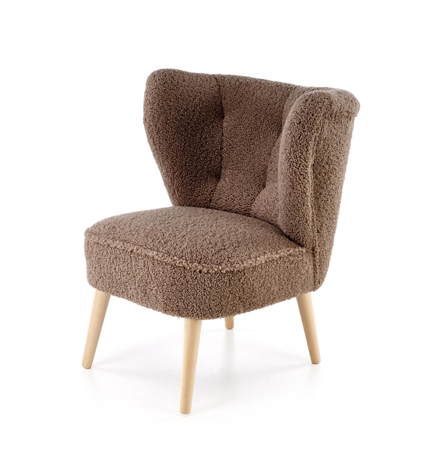 Křeslo MOCCA tmavě hnědé