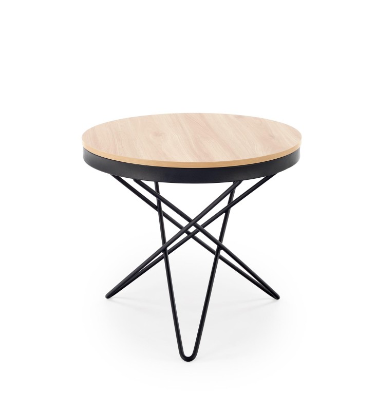 Konferenční stolek LEILA přírodní/černá