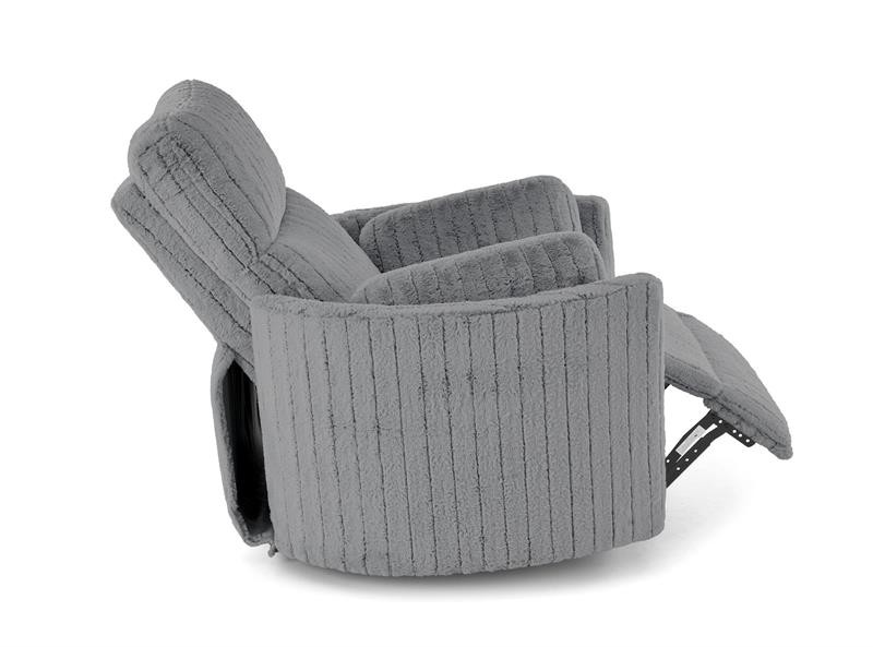 Křeslo ušák PEGAS šedé