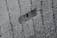 Křeslo ušák PEGAS šedé