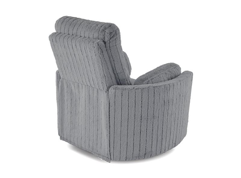 Křeslo ušák PEGAS šedé