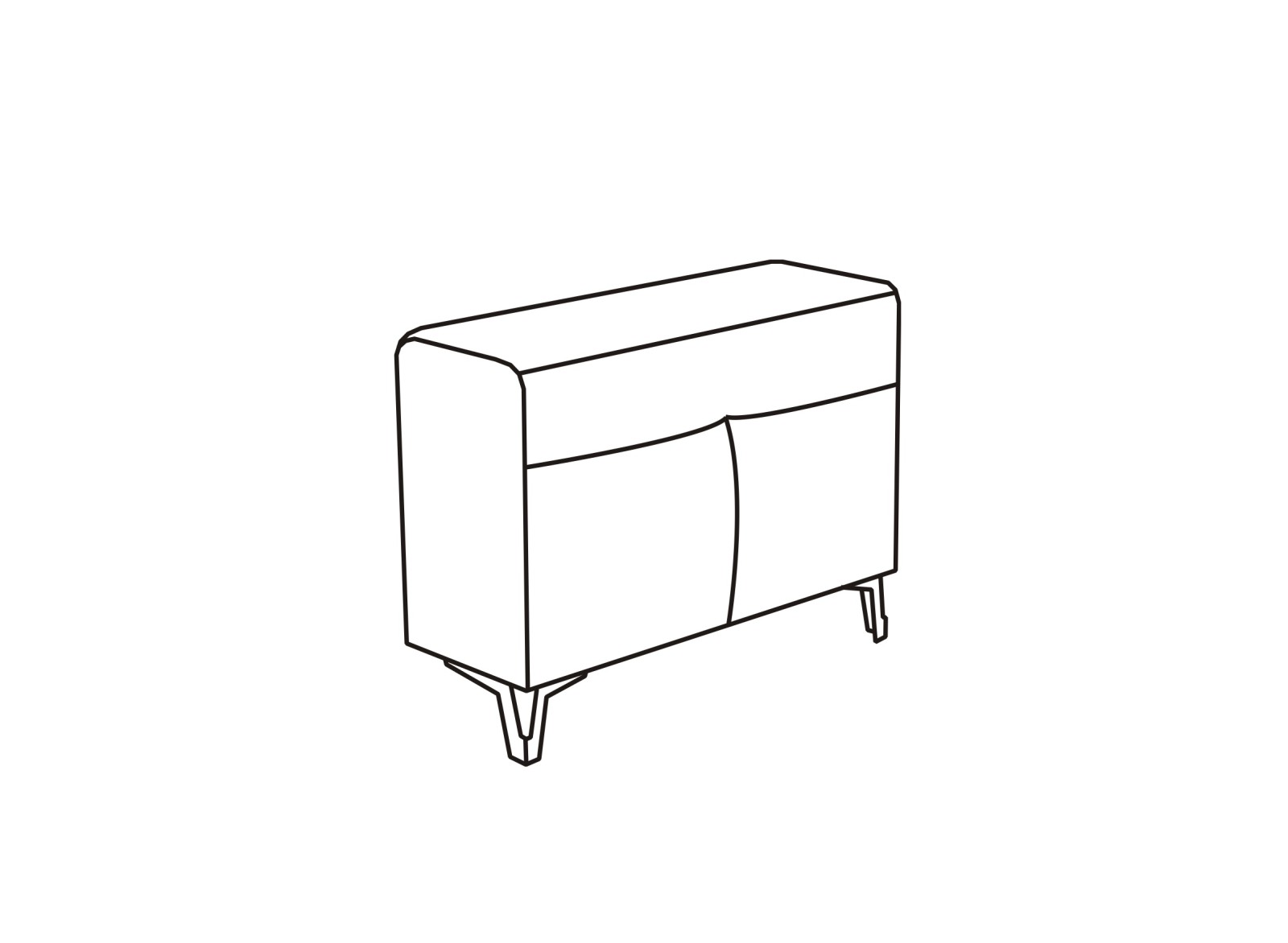 Sedací souprava ASPEN program - element PKR