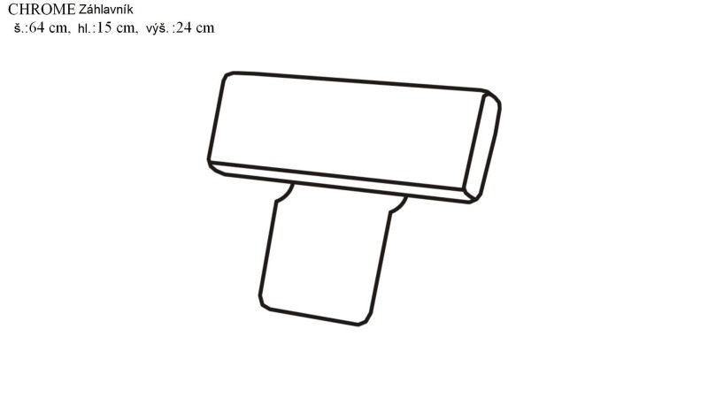 Rohová sedací souprava CHROME