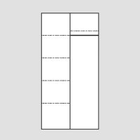 Skříň REA LARY S3/200
