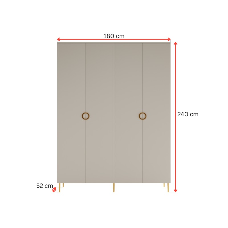 Šatní skříň BELLUNA B04