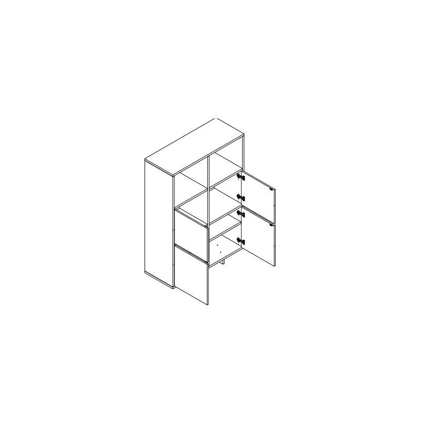 Kombinovaná komoda NOMAN N03