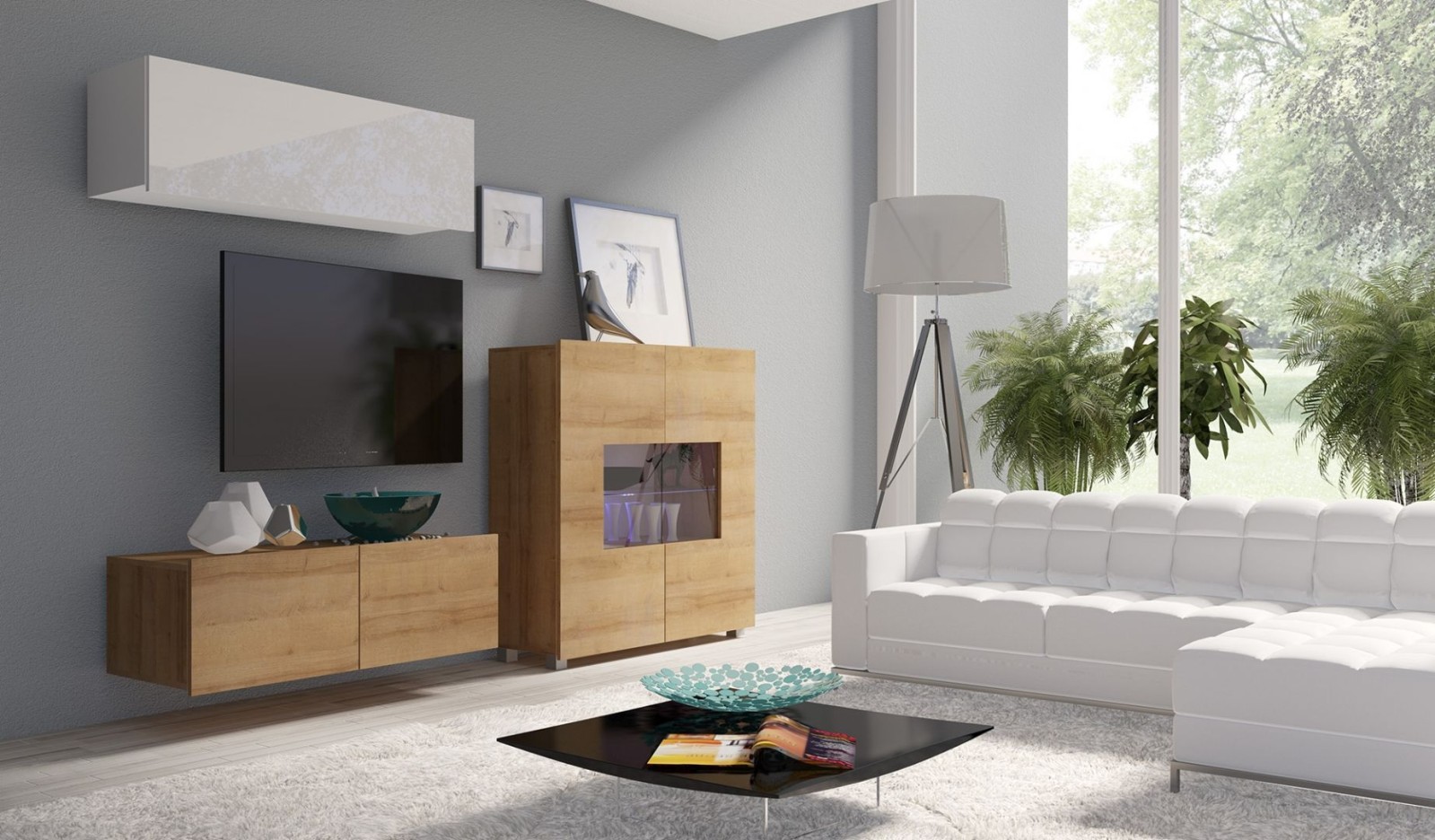 Obývací stěna KALABRINI IX