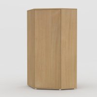 Rohová šatní skříň REA AMY 33/225