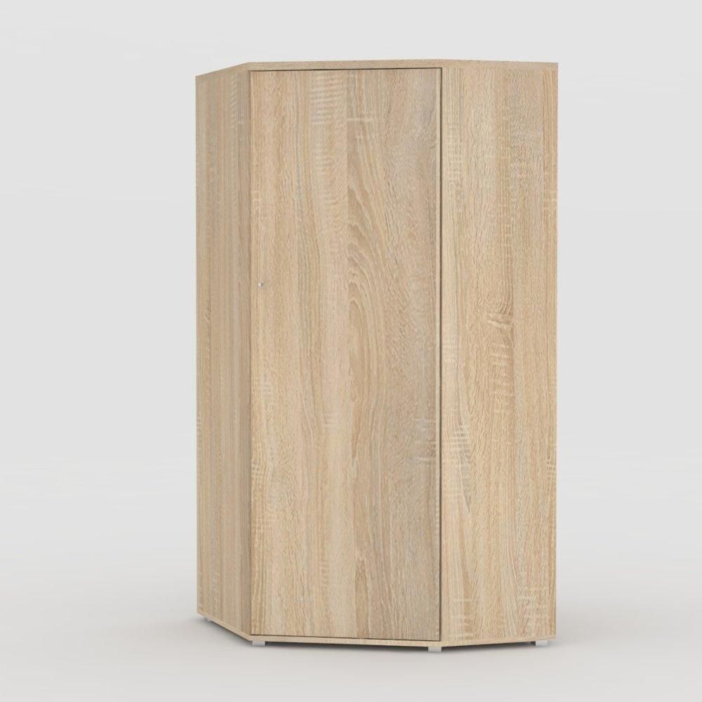 Rohová šatní skříň REA AMY 33/180