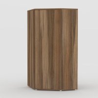 Rohová šatní skříň REA AMY 33/180