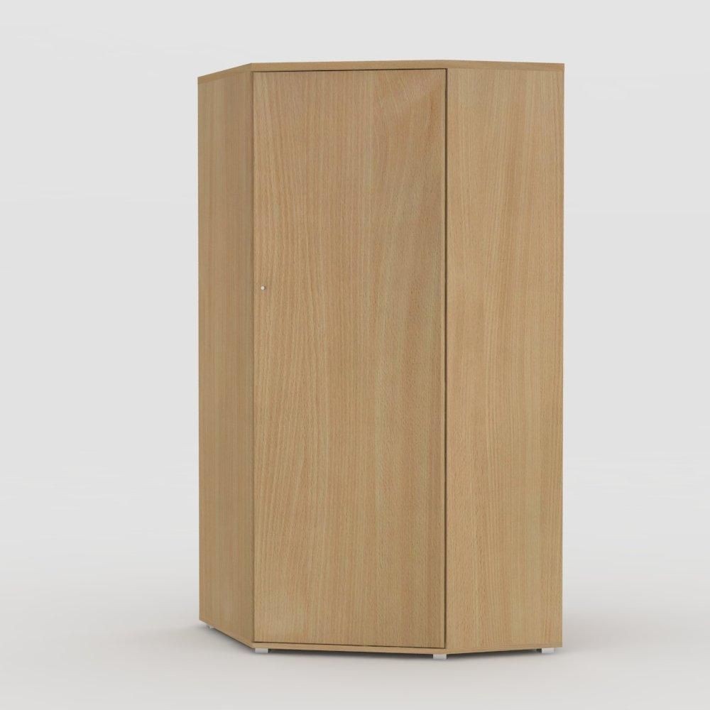 Rohová šatní skříň REA AMY 33/180