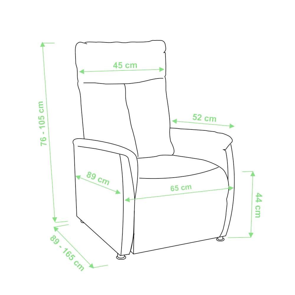 Relaxační křeslo TAPIO XXL