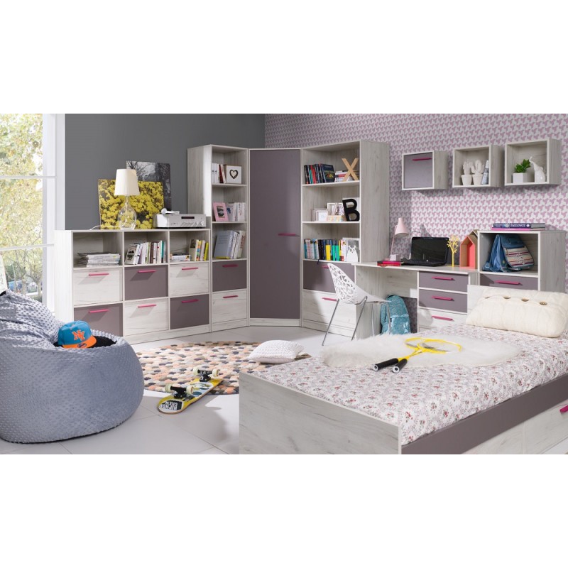 Šatní skříň rohová RAST 14