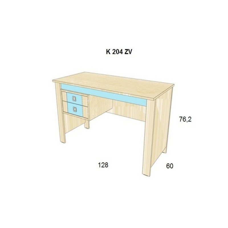 Psací stůl BOŘEK K 1008 Z2