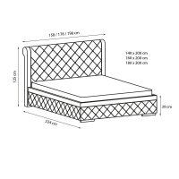 MANŽELSKÁ POSTEL ROMI