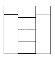 Šatní skříň MAT3