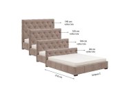 Manželská postel MINI-MAX 2700