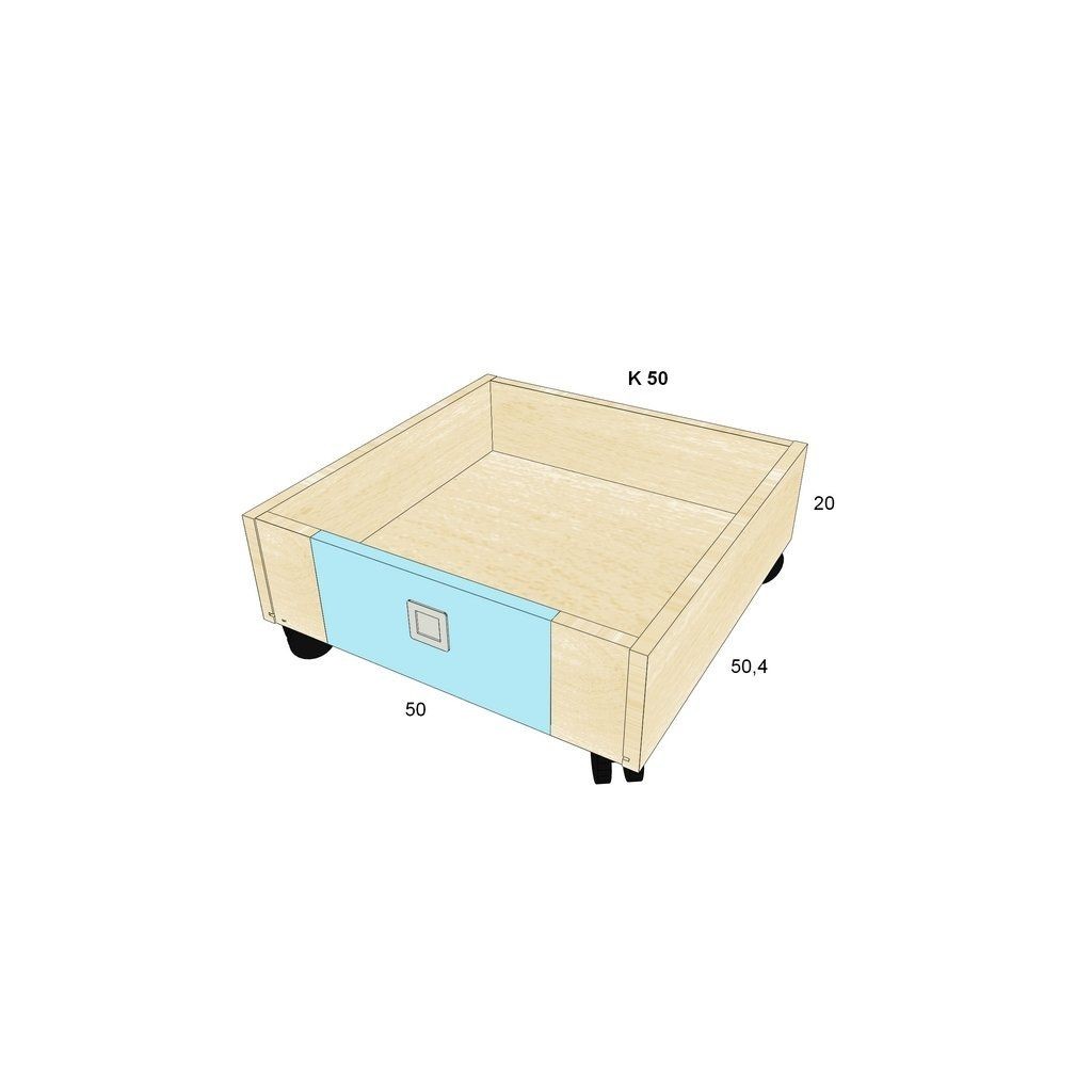 Zásuvka na kolečkách BOŘEK K 50